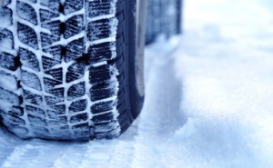 tyre-in-snow